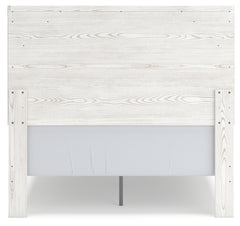 Gerridan White/Gray Full Panel Bed, Dresser, Mirror and Nightstand - Ornate Home