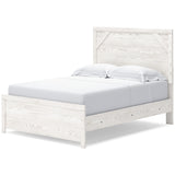 Gerridan White/Gray Full Panel Bed with Dresser and Mirror (Online Special Price) - Ornate Home