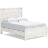 Gerridan White/Gray Full Panel Bed with Dresser and Mirror (Online Special Price) - Ornate Home