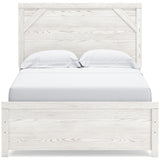 Gerridan White/Gray Full Panel Bed with Dresser and Mirror (Online Special Price) - Ornate Home
