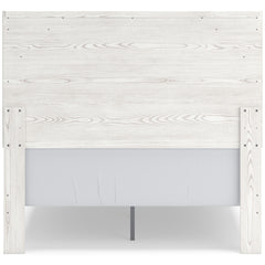 Gerridan White/Gray Full Panel Bed with Dresser and Mirror - Ornate Home