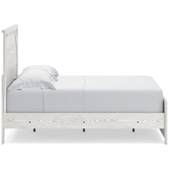 Gerridan White/Gray Full Panel Bed with Dresser and Mirror - Ornate Home