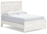 Gerridan White/Gray Full Panel Bedroom Set with 2 Nightstands (Online Special Price) - Ornate Home