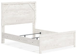 Gerridan White/Gray Full Panel Bedroom Set with 2 Nightstands (Online Special Price) - Ornate Home