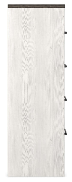 Gerridan White/Gray Full Panel Bedroom Set with Chest - Ornate Home
