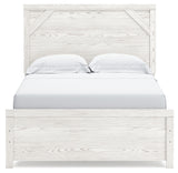 Gerridan White/Gray Full Panel Bedroom Set with Chest - Ornate Home