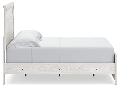 Gerridan White/Gray Full Panel Bedroom Set with Dresser, Mirror, Chest and Nightstand - Ornate Home