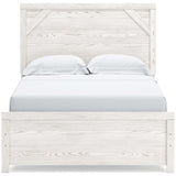 Gerridan White & Gray Full Panel Youth Bed Frame (Online Special Price) - Ornate Home