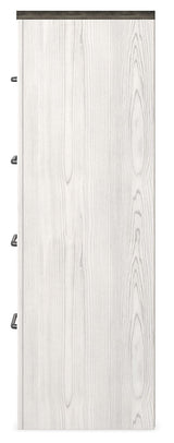 Gerridan White/Gray King Panel Bedroom Set with Chest and Nightstand (Online Special Price) - Ornate Home