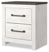 Gerridan White/Gray King Panel Bedroom Set with Chest and Nightstand (Online Special Price) - Ornate Home