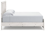Gerridan White/Gray King Panel Bedroom Set with Dresser, Chest and 2 Nightstands - Ornate Home