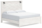Gerridan White/Gray King Panel Bedroom Set with Dresser, Mirror, Chest, and Nightstand (Online Special Price) - Ornate Home