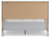 Gerridan White/Gray King Panel Bedroom Set with Dresser, Mirror, Chest, and Nightstand (Online Special Price) - Ornate Home