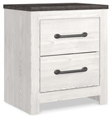 Gerridan White/Gray King Panel Bedroom Set with Dresser, Mirror and 2 Nightstands (Online Special Price) - Ornate Home