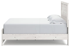 Gerridan White/Gray King Panel Bedroom Set with Dresser, Mirror and 2 Nightstands - Ornate Home