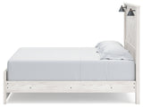 Gerridan White/Gray King Panel Bedroom Set with Dresser, Mirror and Nightstand (Online Special Price) - Ornate Home