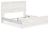 Gerridan White/Gray King Panel Bedroom Set with Dresser and 2 Nightstands (Online Special Price) - Ornate Home
