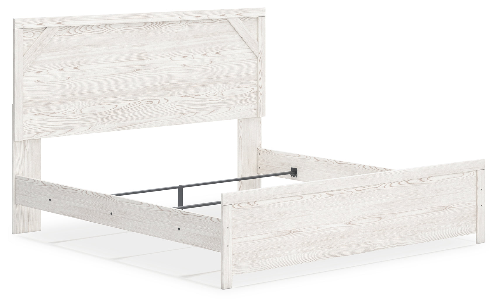 Gerridan White/Gray King Panel Bedroom Set with Dresser and Nightstand (Online Special Price) - Ornate Home