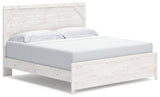 Gerridan White/Gray King Panel Bedroom Set with Dresser and Nightstand - Ornate Home