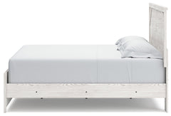 Gerridan White/Gray King Panel Bedroom Set with Dresser and Nightstand - Ornate Home