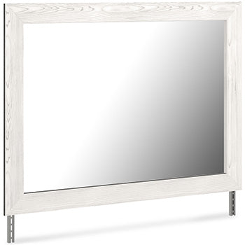 Gerridan White & Gray Mirror (Online Special Price) - Ornate Home