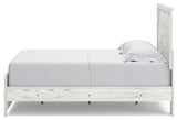 Gerridan White/Gray Queen Bed with Mirrored Dresser and Nightstand - Ornate Home