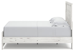 Gerridan White/Gray Queen Bed with Mirrored Dresser and Nightstand - Ornate Home