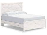 Gerridan White & Gray Queen Panel Bed Frame (Online Special Price) - Ornate Home