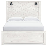 Gerridan White/Gray Queen Panel Bedroom Set with Dresser, Chest and Nightstand (Online Special Price) - Ornate Home