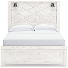 Gerridan White/Gray Queen Panel Bedroom Set with Dresser, Chest and Nightstand - Ornate Home