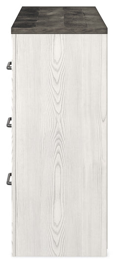 Gerridan White/Gray Queen Panel Bedroom Set with Dresser - Ornate Home