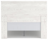 Gerridan White/Gray Queen Panel Bedroom Set with Dresser and 2 Nightstands - Ornate Home