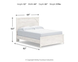 Gerridan White/Gray Queen Panel Bedroom Set with Dresser and 2 Nightstands - Ornate Home