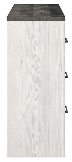 Gerridan White/Gray Queen Panel Bedroom Set with Dresser and Nightstand - Ornate Home