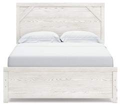 Gerridan White/Gray Queen Panel Bedroom Set with Dresser and Nightstand - Ornate Home