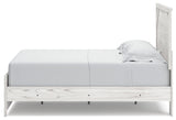 Gerridan White/Gray Queen Panel Bedroom Set with Dresser and Nightstand - Ornate Home