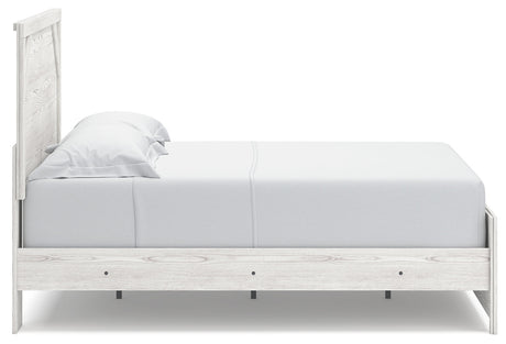 Gerridan White/Gray Queen Panel Bedroom Set with Dresser and Nightstand - Ornate Home