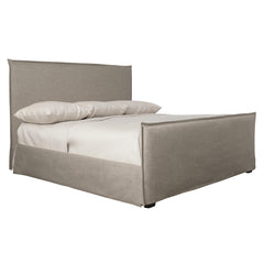 Gerston Espresso King Panel Bed - Ornate Home