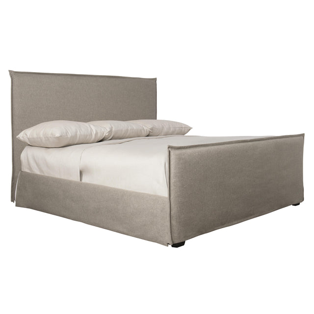 Gerston Espresso King Panel Bed - Ornate Home