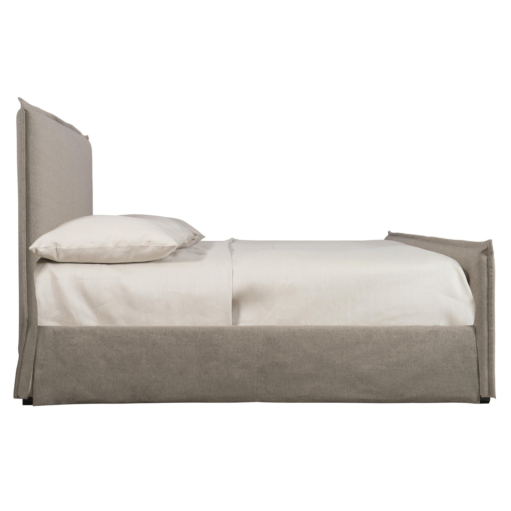Gerston Grey Fabric Panel King Bed - Ornate Home