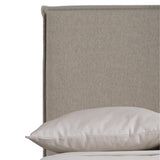 Gerston Grey Fabric Panel King Bed - Ornate Home