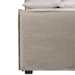 Gerston Grey Fabric Panel King Bed - Ornate Home