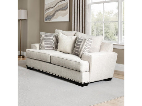 Gervais Taupe Loveseat - Ornate Home