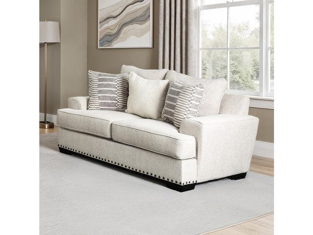 Gervais Taupe Loveseat - Ornate Home