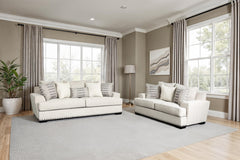 Gervais Taupe Loveseat - Ornate Home