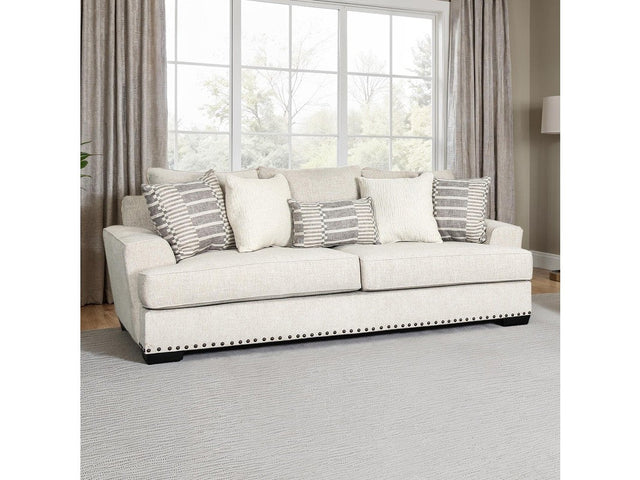 Gervais Taupe Oversized Sofa - Ornate Home