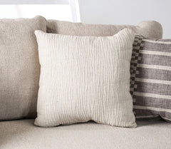 Gervais Taupe Oversized Sofa - Ornate Home