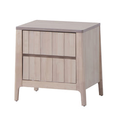 Gervais Whitewash 4 Piece Bedroom Set - Ornate Home