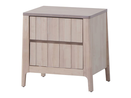 Gervais Whitewash Nightstand - Ornate Home