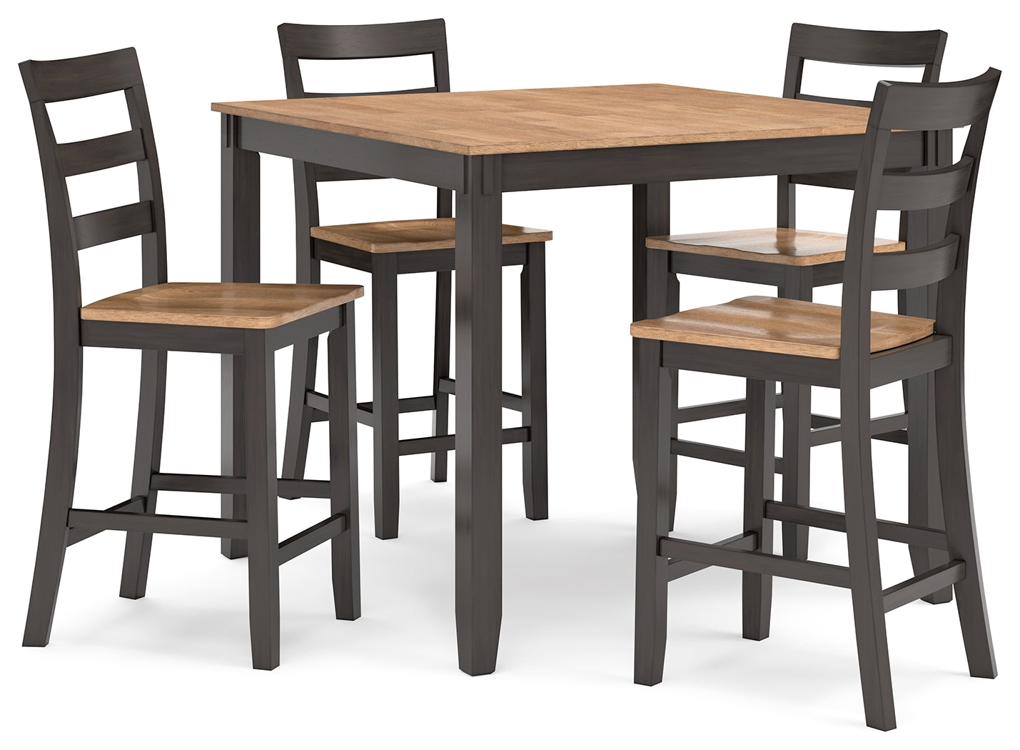 Gesthaven Counter Height Dining Table Room Set (Set of 5) (Online Special Price) - Ornate Home